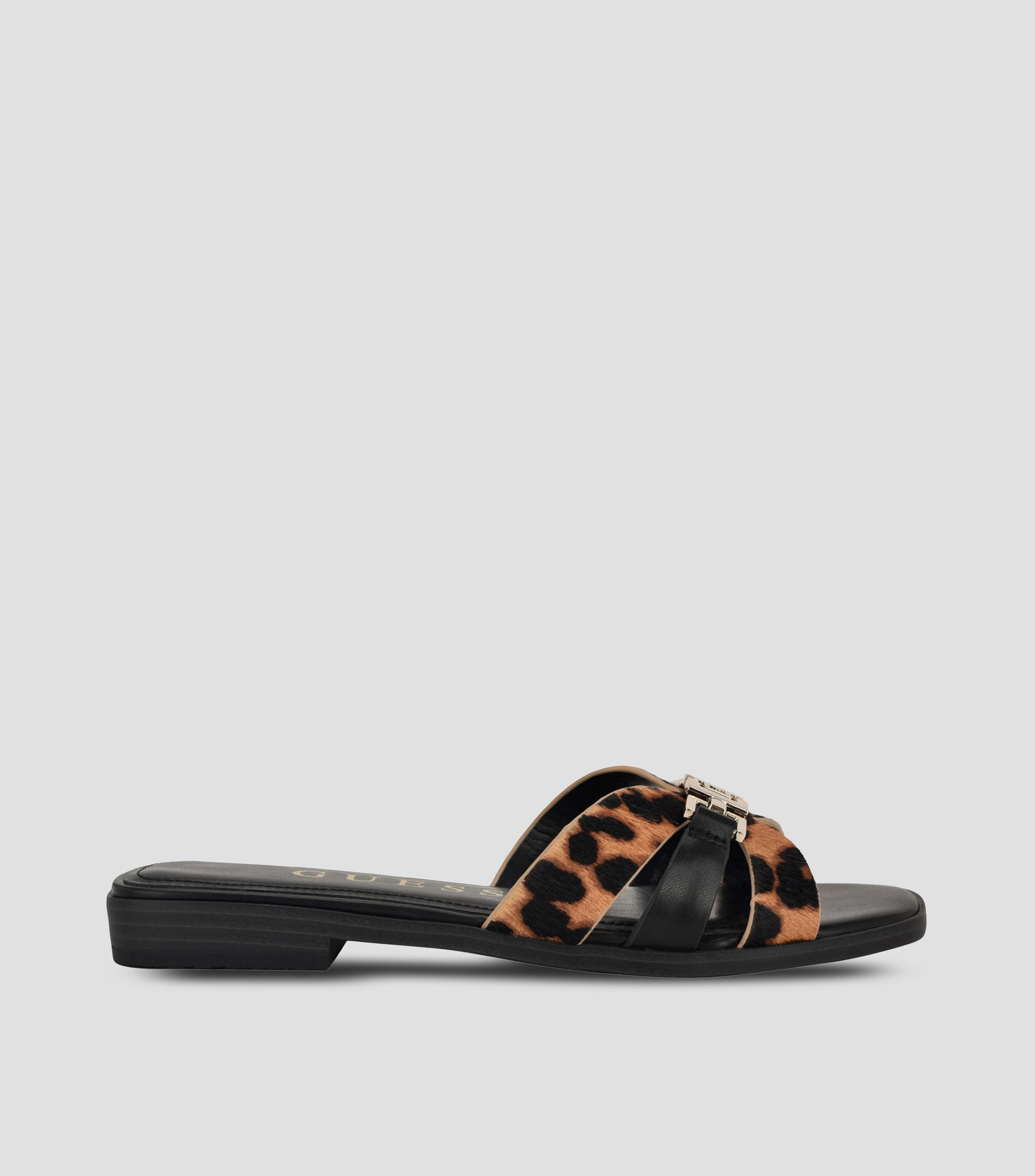 Sandalias Planas Animalprint Mujer